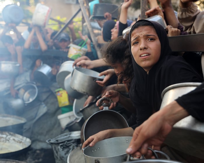The starvation in Gaza is disgraceful. Israel must face strong sanctions.