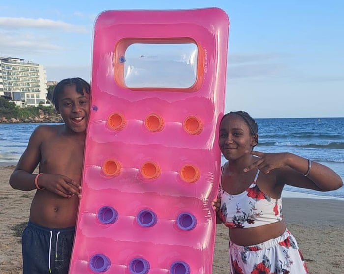Two British siblings, aged 13 and 11, who drowned at a Spanish beach have been identified.