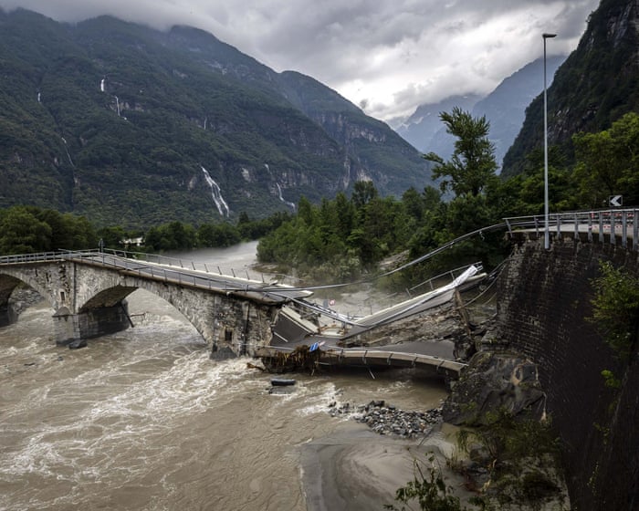 "The forest disappeared": the storm that shifted a mountain
