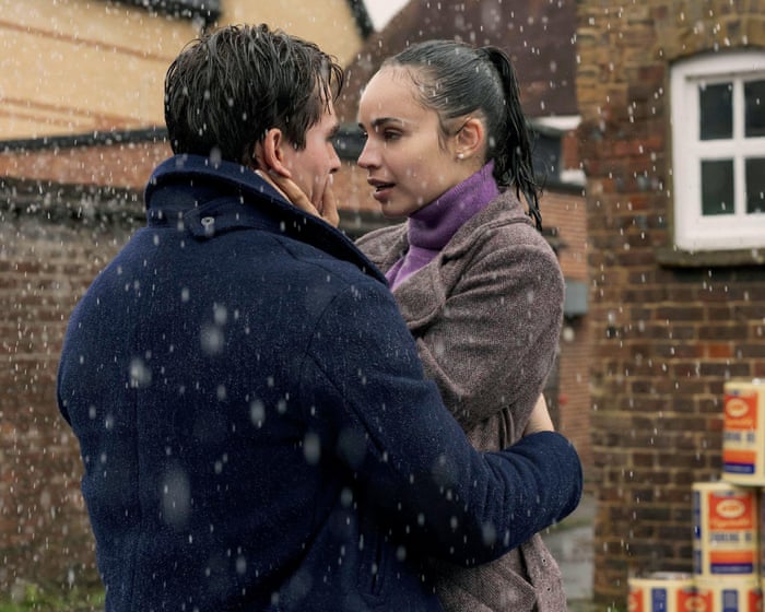 Here’s a more natural and fluent version of your text:  

*”My Oxford Year review – a mediocre Netflix romance that leans on British charm.”*  

This keeps the original meaning while making it