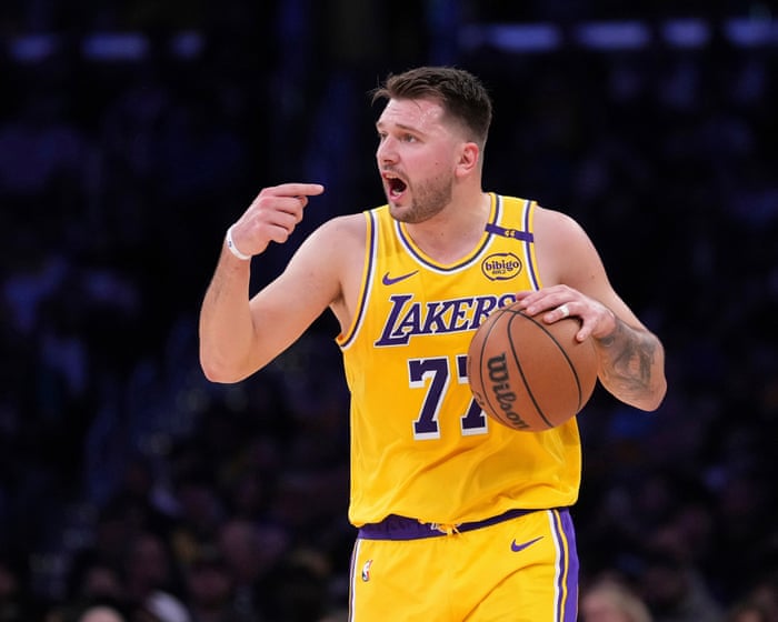 Luka Dončić agrees to $165 million max contract extension with Dallas Mavericks, keeping him with the team through 2028. 

(Note: The original text incorrectly stated “LA Lakers