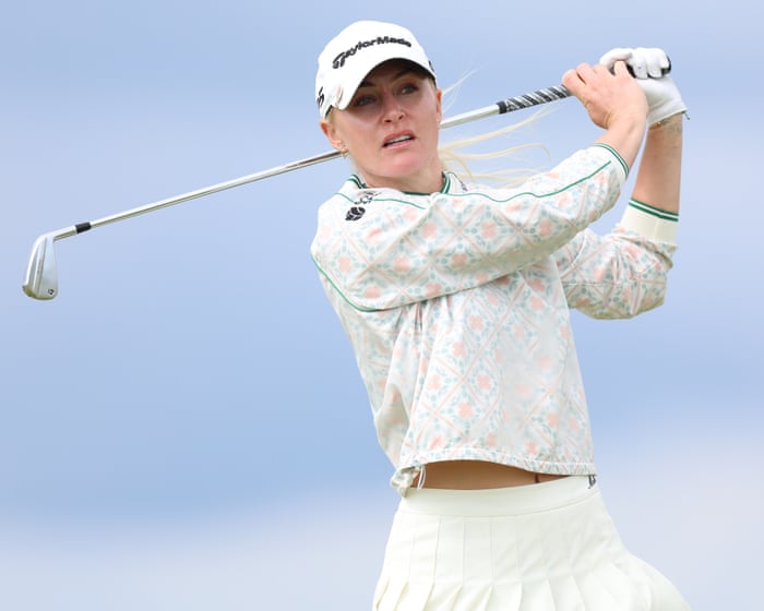 Charley Hull moves into contention at the Women’s Open as leader Yamashita struggles.