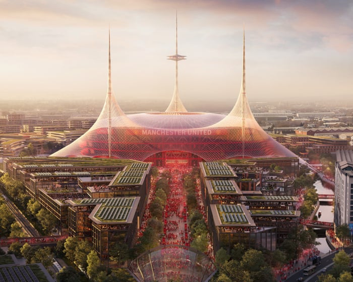 Manchester United’s plans for a new ‘Wembley of the North’ stadium have stalled.