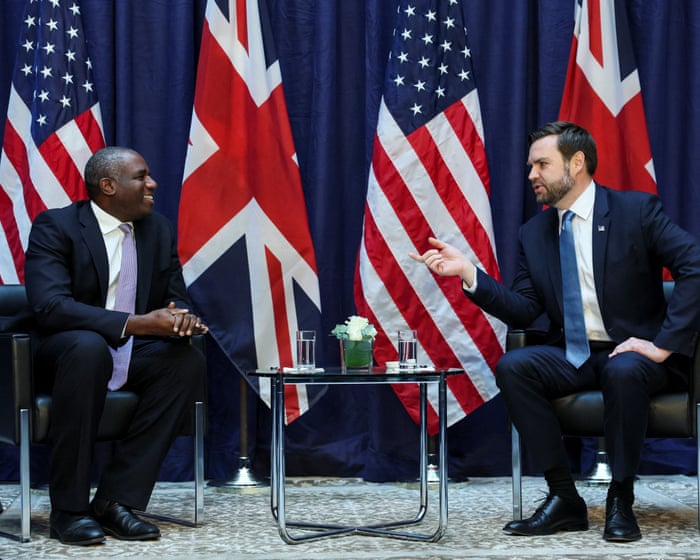 David Lammy and JD Vance found common ground over their troubled upbringings – and a shared love of Diet Coke.
