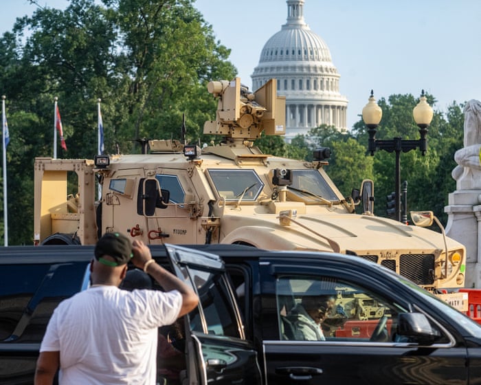 Democratic cities brace for fallout after Trump's attacks on DC and LA, declaring they stand against federal chaos. (Note: I kept the meaning intact while making the language more natural and concise. The