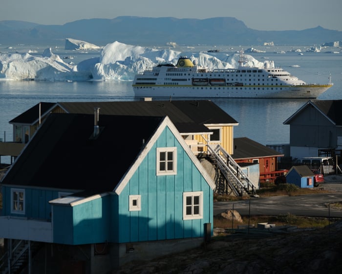 A town split apart: how cruise ships divided Greenland's iceberg capital