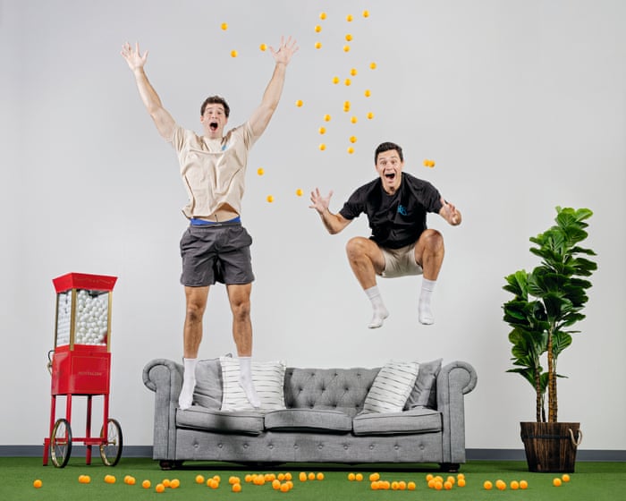 Knife throwing and cheeseburger flipping: the highs and lows of life as a viral trick shot sensation