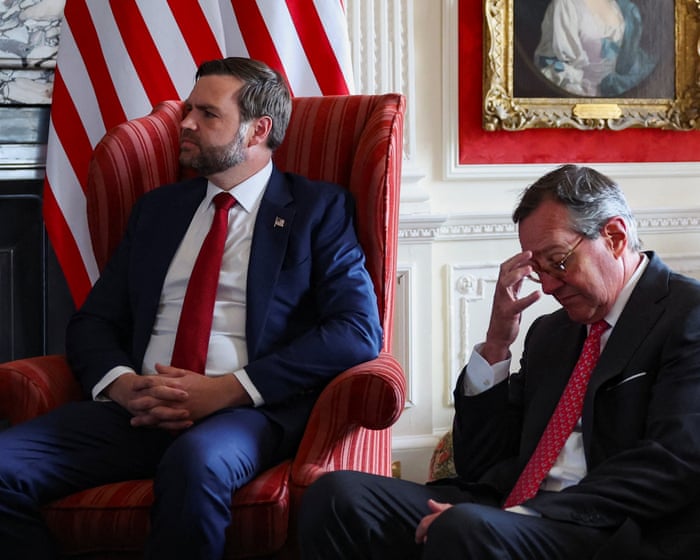 My Summer Vacation by JD Vance, age 41 and a few days | John Crace (Note: The rewrite keeps the playful tone while making it slightly more natural and conversational. The original meaning