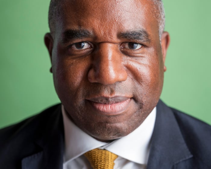 The world is on edge: Five turbulent weeks with David Lammy as foreign secretary during a time of crisis.  

(Note: The revised version keeps the original meaning while making the phrasing slightly more natural