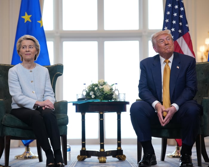 The EU is a giant. So why is it trembling before Trump like a frightened mouse? | Alexander Hurst