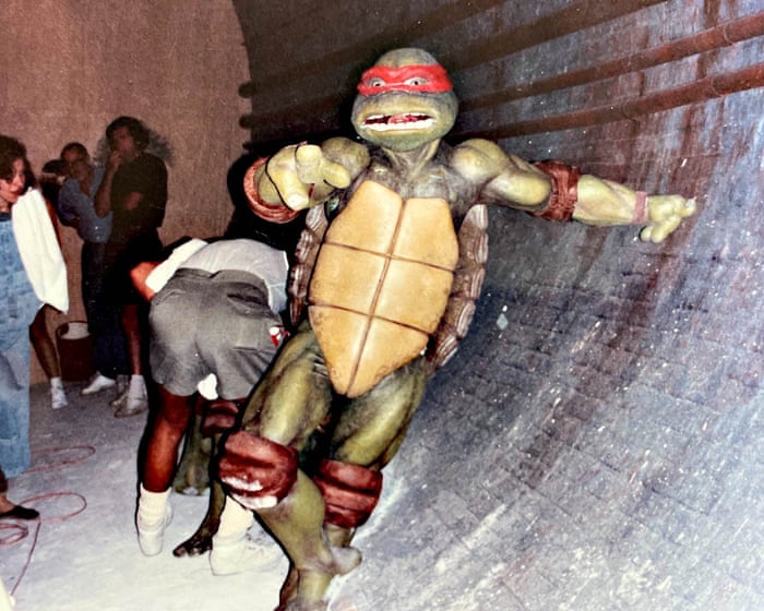 Det var NASAs motstykke innen dukketeater: produksjonen av barnefilmen fra 1990, Teenage Mutant Ninja Turtles.