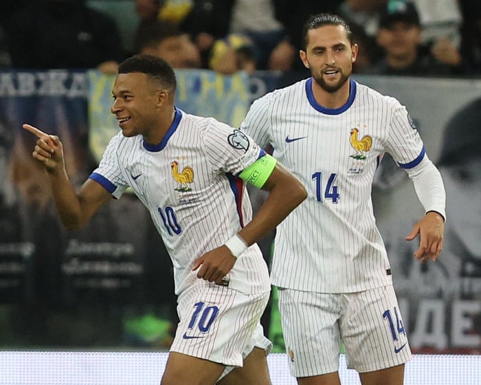 World Cup Qualifying: Mbappé leads France past Ukraine as Gattuso’s Italy hits its stride.