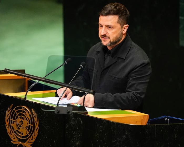 Zelenskyy urges UN intervention to halt Russia's "most destructive arms race in history."