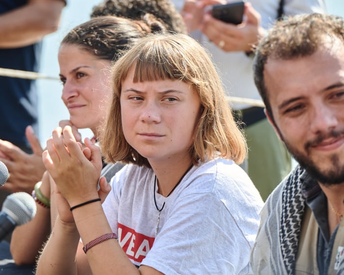 Greta Thunberg says Keir Starmer has a legal obligation to prevent genocide in Gaza.