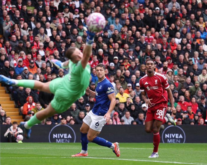 Gravenberch and Ekitiké score as Liverpool maintain perfect record against Everton.