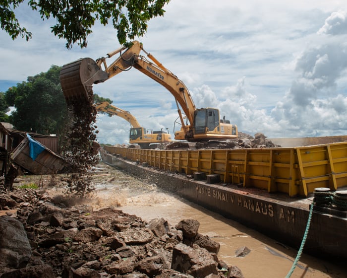 The global demand for soy is devouring the Amazon rainforest in Brazil.