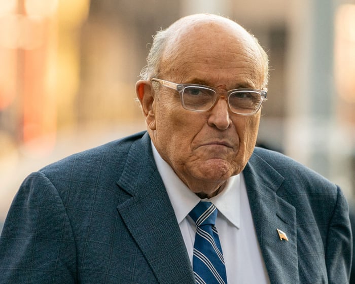 Rudy Giuliani has been hospitalized following a car crash in New Hampshire.