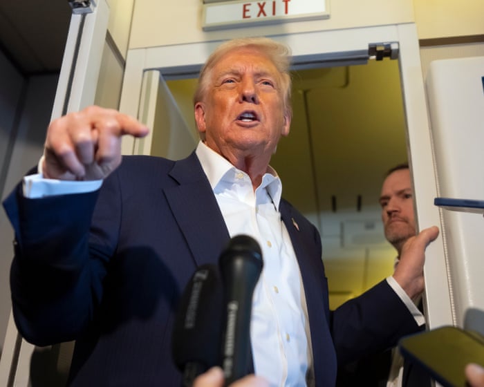 Trump calls Russia's latest cruise missile test inappropriate.