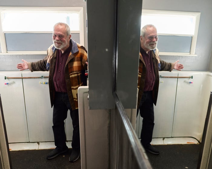 "I bid farewell to Heath Ledger at this very urinal": a walk through Terry Gilliam's key locations.