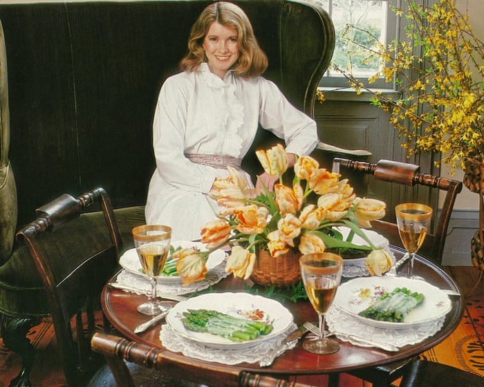 Why Martha Stewart's imaginative menus, featuring bowls of borscht and turkey-shaped madeleines, continue to inspire.