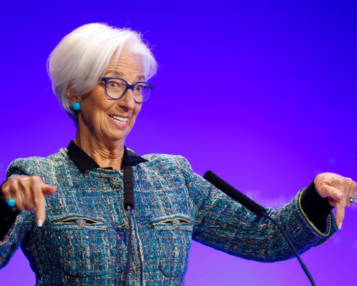 ECB's Lagarde warns that Europe's economy is structured for a world that no longer exists.