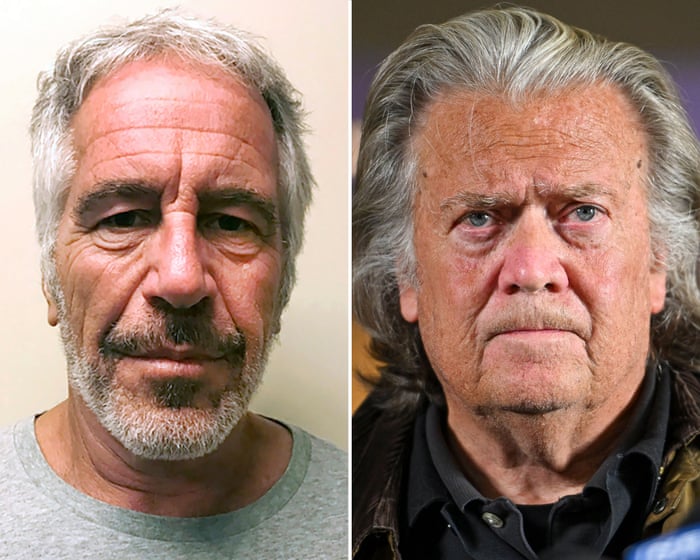 In 2018, Jeffrey Epstein provided advice to Steve Bannon for a media campaign supporting Donald Trump.