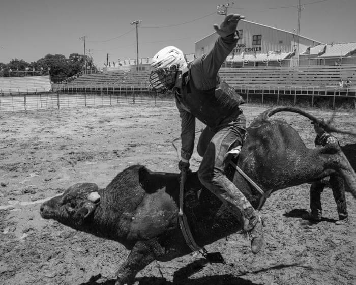Bull riding is like an addiction: rodeo enters the age of sports science – captured in images.