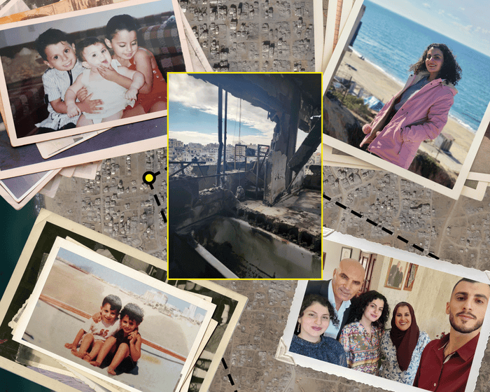 What does ‘home’ mean today? A woman’s two-year journey to find safety in the rubble of Gaza.