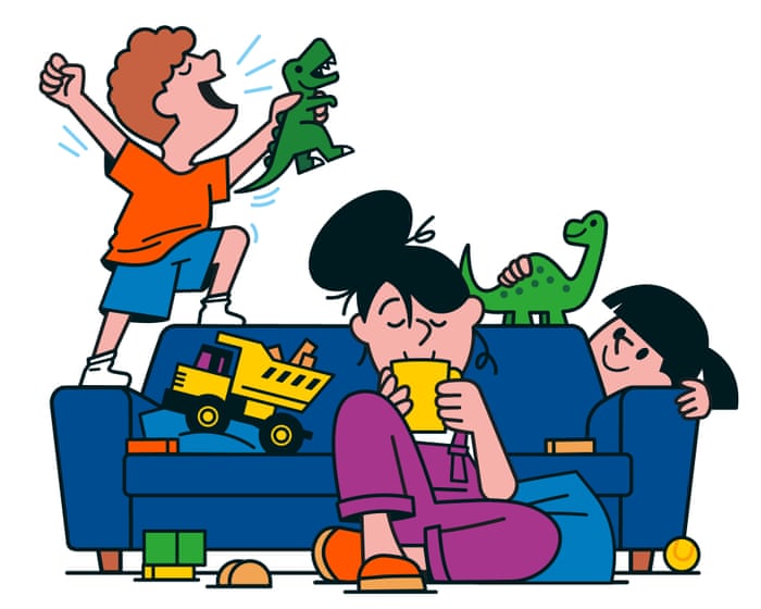 La journée idéale pour les parents : garder les enfants en bonne santé et heureux tout en prenant soin de soi.