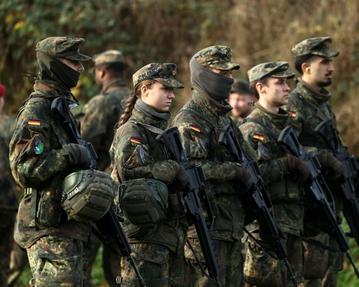 La Germania sta rapidamente espandendo le sue forze militari in risposta alle nuove sfide di sicurezza.