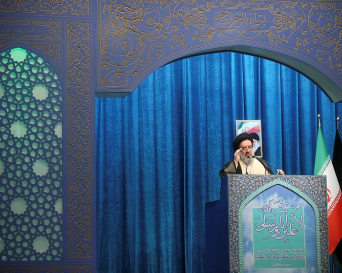 Senior Iranian cleric demands execution of protesters, countering Trump's assertions.