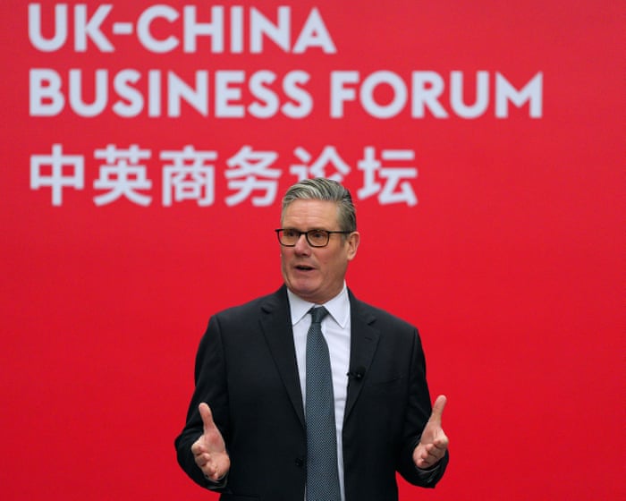 Trump warns UK against doing business with China, calling it "very dangerous," following Starmer's praise for progress in Beijing.