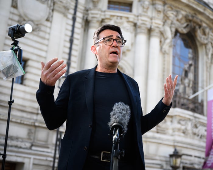 A dispute has broken out after Andy Burnham was barred from running in a by-election.