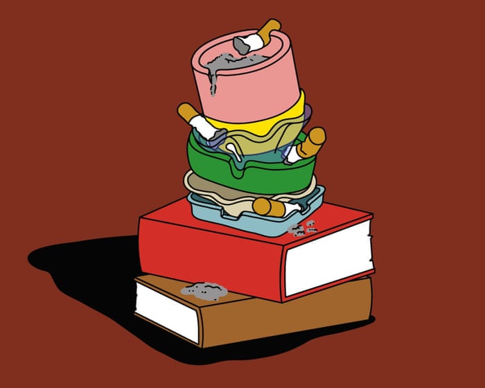 What do you think: should my partner keep his ashtrays outside?