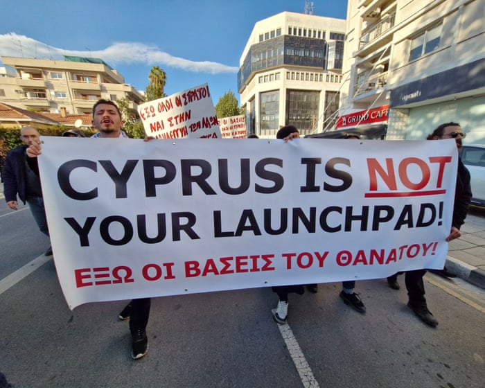 The UK is facing increasing pressure from local communities in Cyprus to withdraw its military bases from the island.