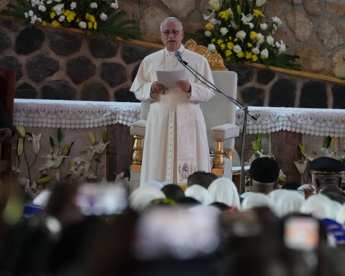 The Pope has stated that "the world is being ravaged by a handful of tyrants," amid ongoing tensions with the Trump administration.