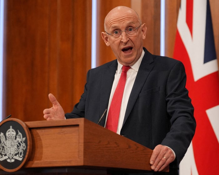 The US should evaluate the UK based on its actions in the Gulf, not on President Trump's social media posts, according to the defense secretary.