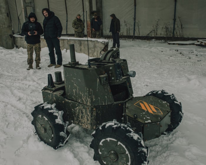 "The frontline is like Terminator": Robotic combat units offer Ukraine hope in its war against Russia.