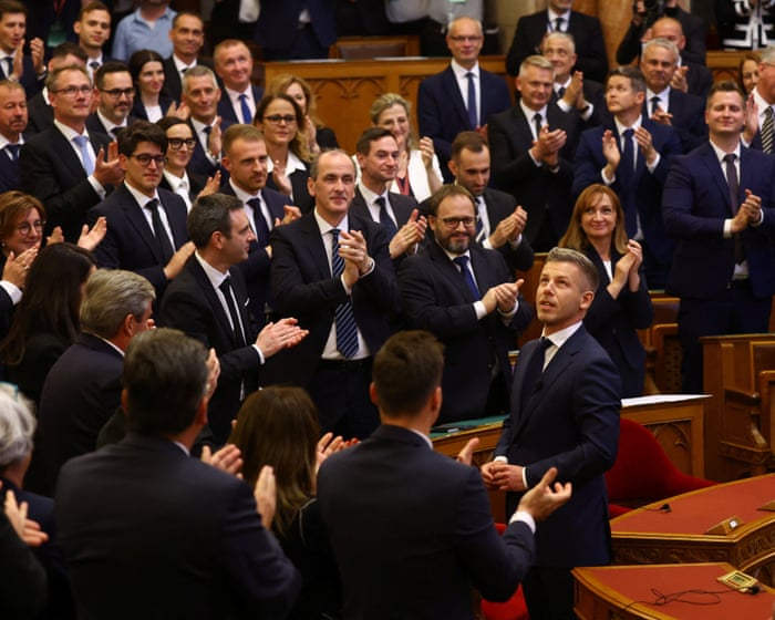 Péter Magyar has been sworn in as Hungary’s prime minister, bringing an end to Viktor Orbán’s 16-year rule.