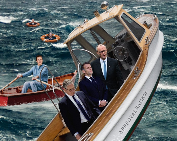 Down and out in Paris and London? Why Starmer isn’t the only one struggling with popularity.