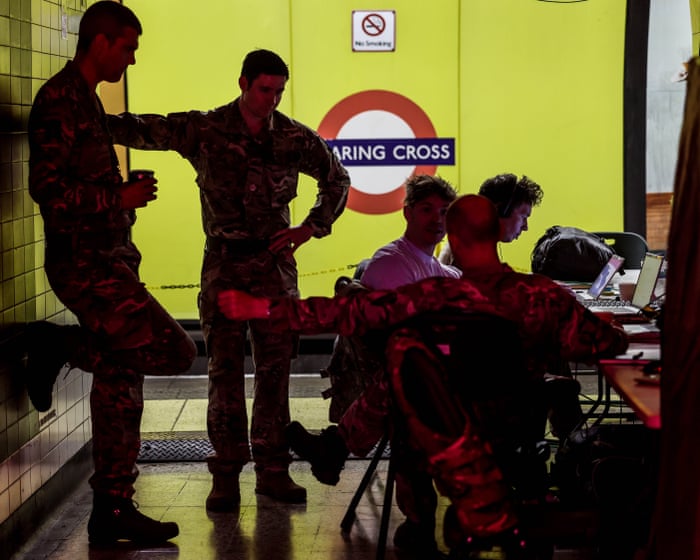 Watch out for the drone gap: war games are starting inside a secret NATO bunker in a London tube station.