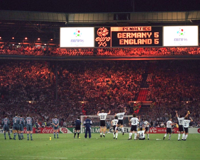 "‘You better remember where you were watching’: 30 years on from England’s loss to Germany at Euro 96"