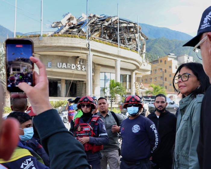 Interim president promises to save 'as many people as possible' as Venezuela's death toll doubles.