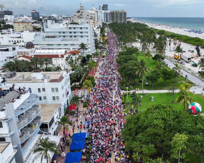 Scotsmaxxing takes over Ocean Drive as the Tartan Army keeps the World Cup party going.