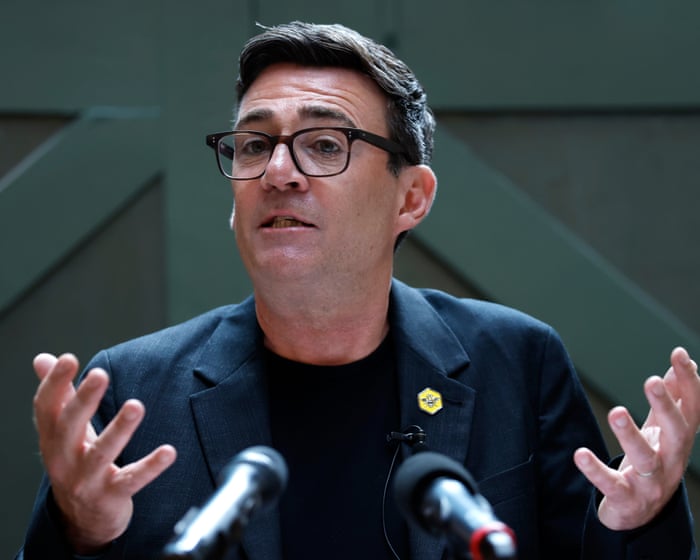 Andy Burnham has promised to create a "No 10 North" that will act as the nerve centre of a rewired Britain.