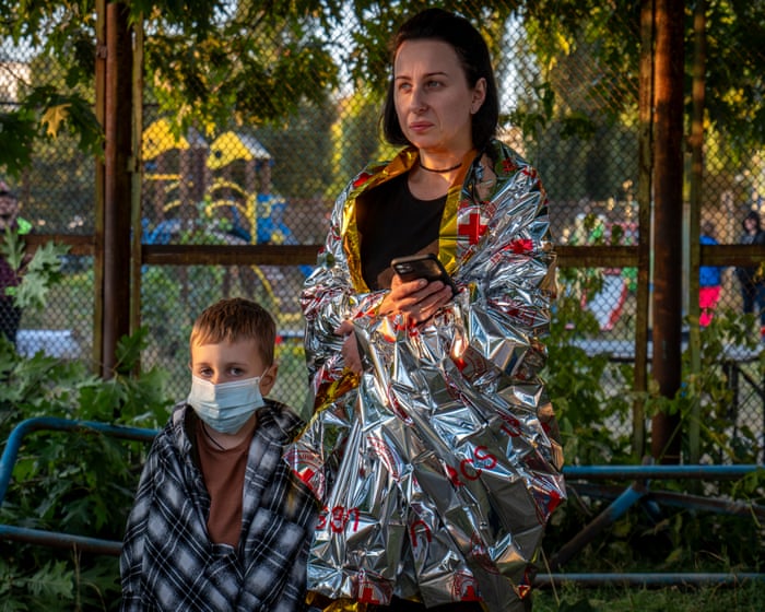 In the middle of the war in Ukraine, the brief moments of despair and rescue that I see are what really tell the story.