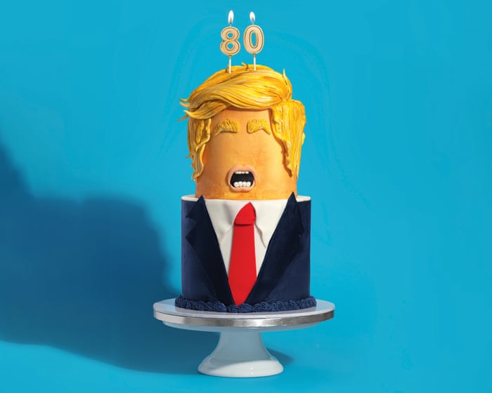 Let him eat cake! Birthday wishes for President Trump as he turns 80 – from Greta Thunberg, Piers Morgan, and others.