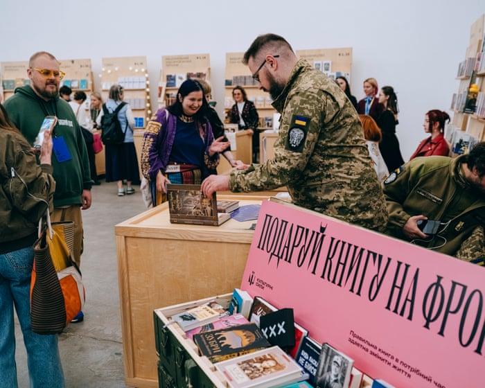 Air-raid sirens and frontline stories: Kyiv holds a literary festival during wartime.