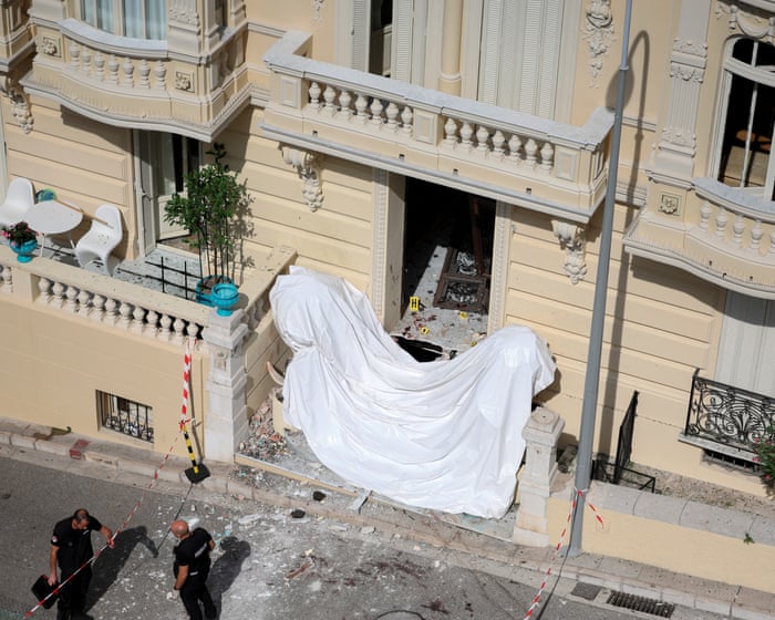 Monaco is in shock after a parcel bomb injured a Ukrainian-born business leader.