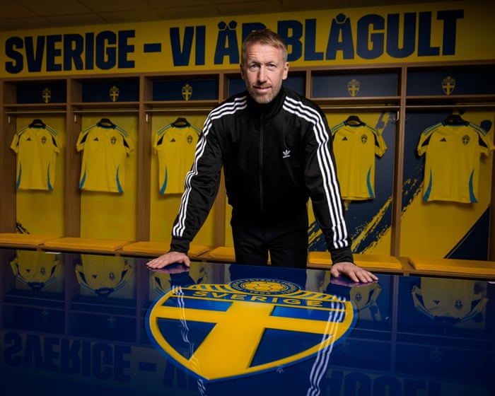 Graham Potter: "When I'm working, I feel very Swedish — and I even look a bit Swedish."